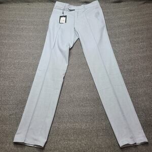 MCR Moda Crise Pants Mens 30 Light Blue Dress Trousers Slim Fit Formal Turkey